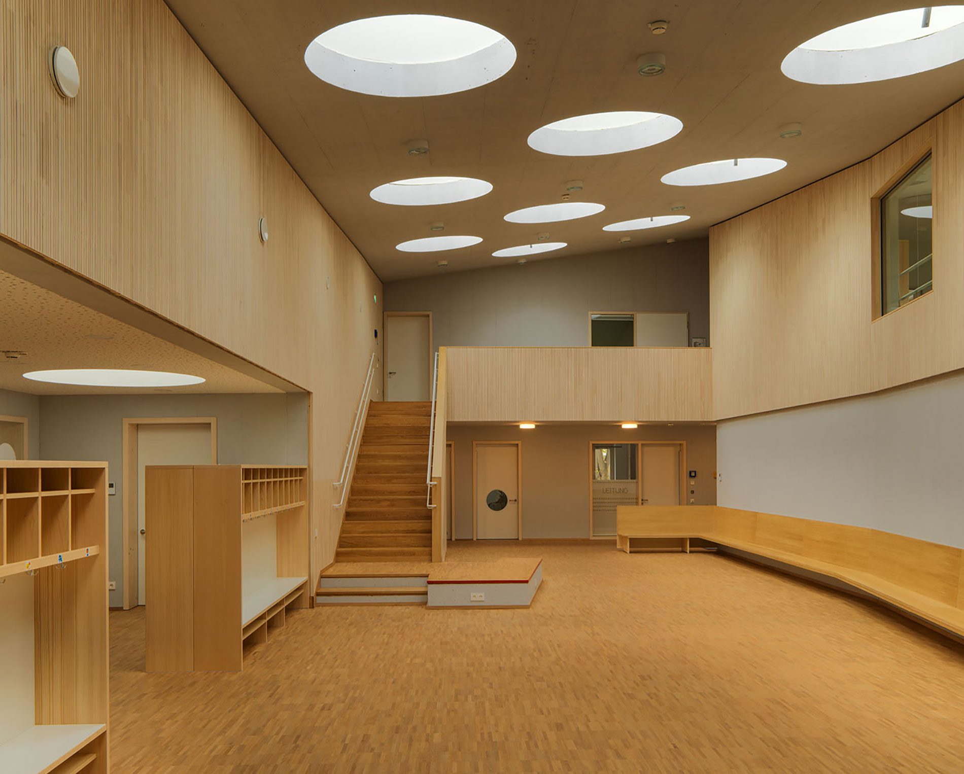Referenz Kindergarten St. Severin, Garching Foto Halle